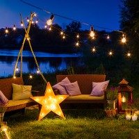 String light black 11 meters 11xE27 IP65