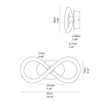 Vivida Light Line 41 wall light led