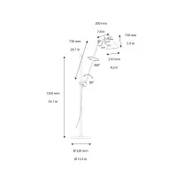 DCW Lampe Gras 215 floor lamp