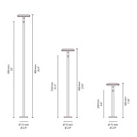 Flos pole with base for Landlord Soft