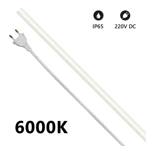 Strip LED COB Milky 20 Meters 14W/m 220V IP65 dimmerabile