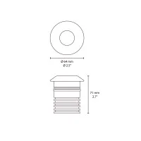 Flos Landlord Ground 64 recessed spotlight Flos Landlord Ground 64 recessed spotlight