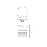 Flos Landlord Ground 64 Beam faretto da incasso