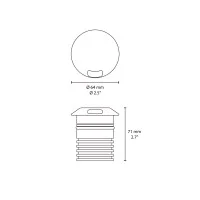 Flos Landlord Ground 64 Beam recessed spotlight Flos Landlord Ground 64 Beam recessed spotlight
