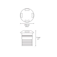 Flos Landlord Ground 64 Beam recessed spotlight Flos Landlord Ground 64 Beam recessed spotlight