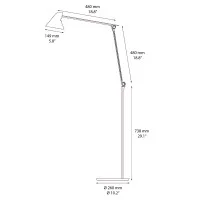 Louis Poulsen NJP Floor led Lamp Louis Poulsen NJP Floor led Lamp