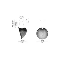 Luceplan Illan led suspension lamp