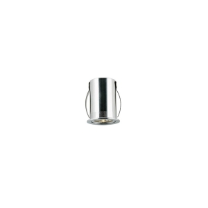 Fabbian mini faretto led Cricket D60 da incasso cromato