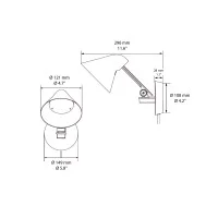 Louis Poulsen NJP Wall Box Braccio Corto Louis Poulsen NJP Wall Box Braccio Corto
