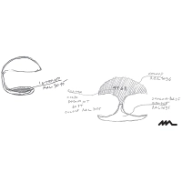 Martinelli Luce Cobra E27 Table Lamp Design by Angelo Micheli Martinelli Luce Cobra E27 Table Lamp Design by Angelo Micheli