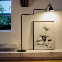 DCW Lampe Gras 411 floor lamp