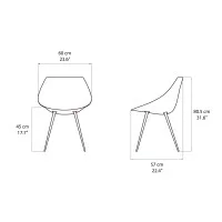 Driade Lagò design chair