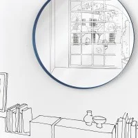 Minotti Fullmoon mirror