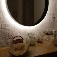 Minotti specchio Fullmoon