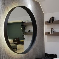 Minotti specchio Fullmoon