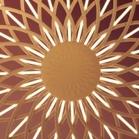 Flos Skynest S Lampada LED a Sospensione Intrecciata by M. Wanders