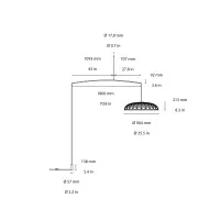 Flos Skynest Motion lampada da terra led