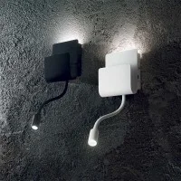 Ideal Lux Probe adjustable wall light