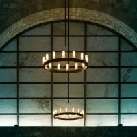 Fontana Arte Chandelier suspension lamp Fontana Arte Chandelier suspension lamp