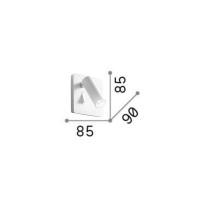 Ideal Lux Lite applique da parete orientabile