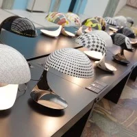 Martinelli Luce Cobra E27 Table Lamp Design by Luc Ramael
