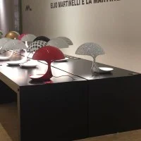 Martinelli Luce Cobra E27 Lampada Da Tavolo Design By Paola