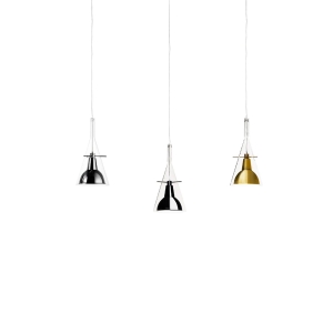 Fontana Arte Flute LED Suspension Lamp in Glass