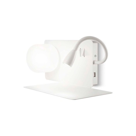 Ideal Lux Book applique da parete orientabile