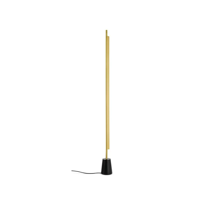 Luceplan Compendium lampada da terra led ottone