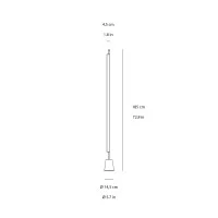 Luceplan Compendium lampada da terra led alluminio