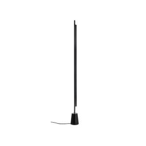 Luceplan Compendium lampada da terra led nera