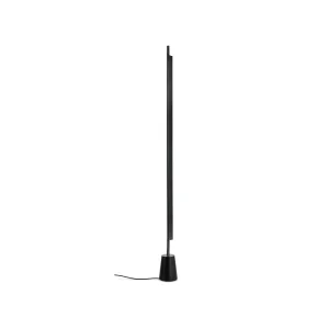 Luceplan Compendium lampada da terra led nera