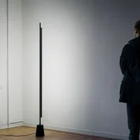 Luceplan Compendium led black floor lamp