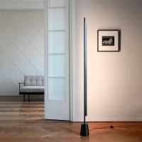 Luceplan Compendium lampada da terra led nera
