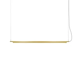 Luceplan Compendium lampada a sospensione led ottone