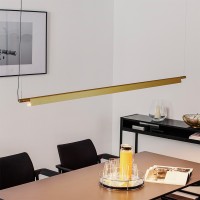 Luceplan Compendium lampada a sospensione led ottone