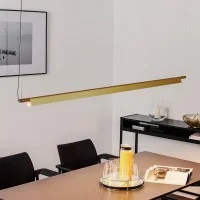 copy of Luceplan Compendium led brass floor lamp