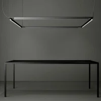 Luceplan Compendium lampada a sospensione led nero