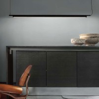 Luceplan Compendium lampada a sospensione led nero