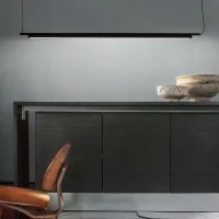 Luceplan Compendium lampada a sospensione led nero
