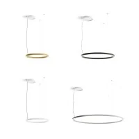 Luceplan push/Dali dimmer ceiling rose for Compendium Circle