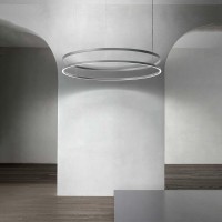 Luceplan rosone dimmer push/Dali per Compendium Circle