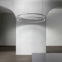 Luceplan rosone dimmer push/Dali per Compendium Circle