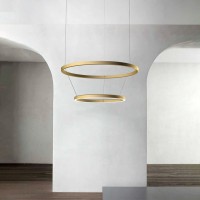 Luceplan rosone dimmer push/Dali per Compendium Circle