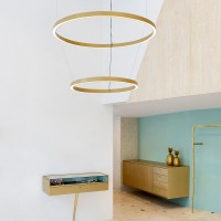 Luceplan rosone dimmer push/Dali per Compendium Circle