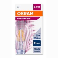 Osram LED Parathom Classic A60 E27 7W-60W 2700K 806lm Lampadina