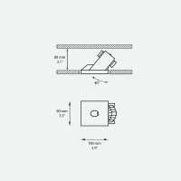 Buzzi & Buzzi Genius Basic Slope faretto led incasso