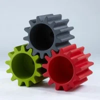 Slide vase Gear Pot