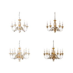 Ideal Lux Firenze classic suspension lamp