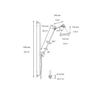 DCW Lampe Gras 214 lampada da parete